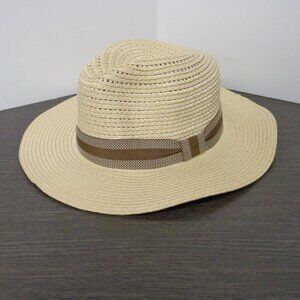 Brand New QWave Tan Mesh Hat w/Brown Band, One Size Fits Most model QWPGM-ASST2